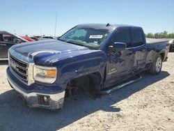 Salvage trucks for sale at Houston, TX auction: 2014 GMC Sierra C1500 SLE
