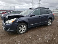 Salvage cars for sale from Copart Elgin, IL: 2011 Subaru Outback 3.6R Limited