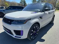 Salvage cars for sale at North Billerica, MA auction: 2020 Land Rover Range Rover Sport HST