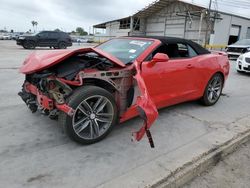 Vehiculos salvage en venta de Copart Corpus Christi, TX: 2018 Chevrolet Camaro LT