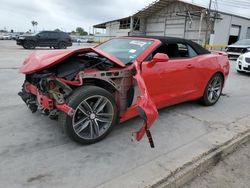 Chevrolet Camaro salvage cars for sale: 2018 Chevrolet Camaro LT