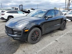 Salvage cars for sale at Van Nuys, CA auction: 2017 Porsche Macan GTS