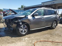 Salvage cars for sale at Riverview, FL auction: 2019 Nissan Pathfinder S