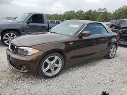 Salvage cars for sale at Houston, TX auction: 2012 BMW 128 I