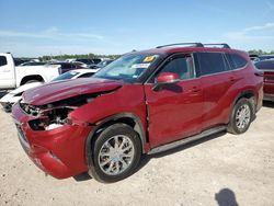 Toyota Highlander salvage cars for sale: 2022 Toyota Highlander L