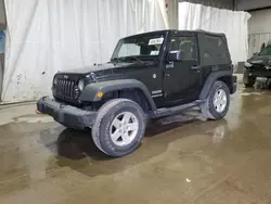 Salvage cars for sale at Central Square, NY auction: 2017 Jeep Wrangler Sport