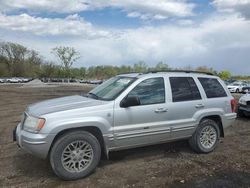 Salvage cars for sale at Des Moines, IA auction: 2004 Jeep Grand Cherokee Limited