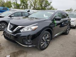 Salvage cars for sale at Bridgeton, MO auction: 2017 Nissan Murano S