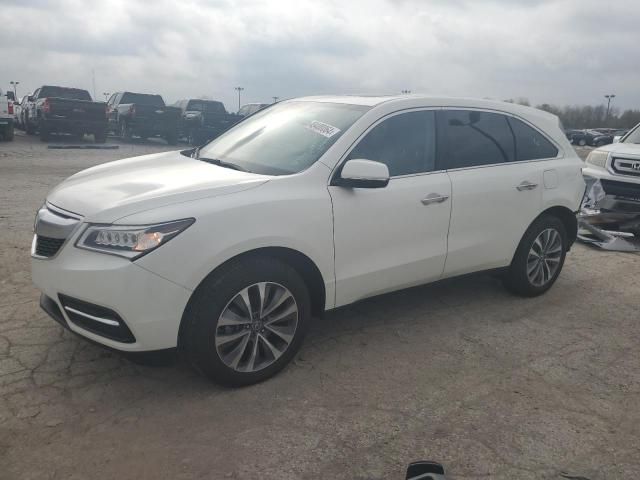 2016 Acura MDX Technology