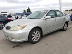 Salvage cars for sale at Hayward, CA auction: 2003 Toyota Camry LE