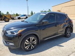 Nissan salvage cars for sale: 2020 Nissan Kicks SR