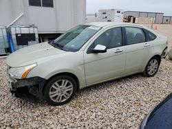 Salvage cars for sale from Copart New Braunfels, TX: 2010 Ford Focus SEL