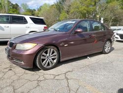 Salvage cars for sale from Copart Austell, GA: 2007 BMW 328 I