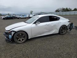 Salvage cars for sale at Anderson, CA auction: 2021 Lexus IS 300