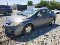 Buy Salvage Cars For Sale now at auction: 2009 Honda Civic Hybrid