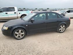 Salvage cars for sale at San Antonio, TX auction: 2004 Audi A4 1.8T Quattro