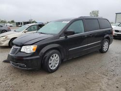 Salvage cars for sale at Kansas City, KS auction: 2014 Chrysler Town & Country Touring