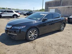 Salvage cars for sale from Copart Fredericksburg, VA: 2015 Acura TLX Tech