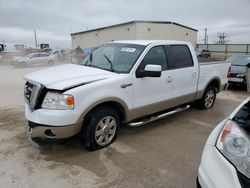 Salvage cars for sale from Copart Haslet, TX: 2008 Ford F150 Supercrew