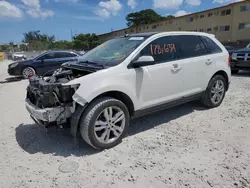 Salvage cars for sale at Opa Locka, FL auction: 2012 Ford Edge SEL