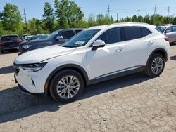 Salvage cars for sale at Bridgeton, MO auction: 2022 Buick Envision Preferred