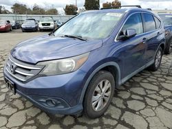 Salvage cars for sale from Copart Martinez, CA: 2013 Honda CR-V EXL
