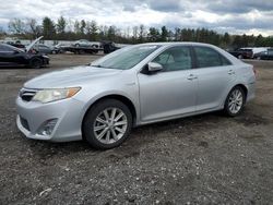 Salvage cars for sale from Copart Finksburg, MD: 2012 Toyota Camry Hybrid