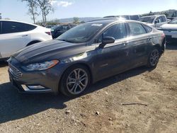 Vehiculos salvage en venta de Copart San Martin, CA: 2017 Ford Fusion SE Hybrid