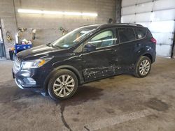 Salvage cars for sale at Angola, NY auction: 2019 Ford Escape SEL