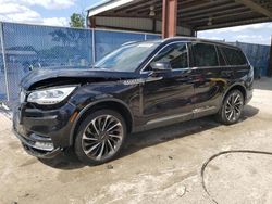 Salvage cars for sale from Copart Riverview, FL: 2020 Lincoln Aviator Reserve