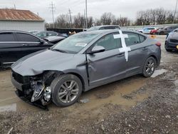 Salvage cars for sale from Copart Columbus, OH: 2018 Hyundai Elantra SEL