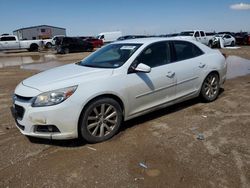 Salvage cars for sale at Amarillo, TX auction: 2015 Chevrolet Malibu 2LT