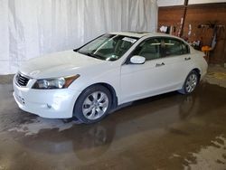 Salvage cars for sale from Copart Ebensburg, PA: 2009 Honda Accord EXL