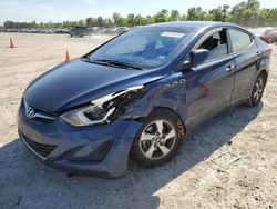 Salvage cars for sale at Houston, TX auction: 2015 Hyundai Elantra SE