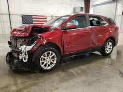 Salvage cars for sale at Avon, MN auction: 2021 Chevrolet Equinox LT