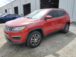 Salvage cars for sale from Copart Jacksonville, FL: 2017 Jeep Compass Latitude