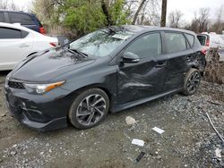 Salvage cars for sale from Copart Baltimore, MD: 2018 Toyota Corolla IM
