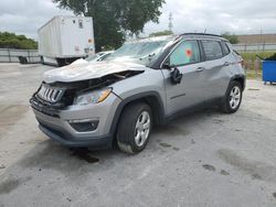 Salvage cars for sale from Copart Orlando, FL: 2018 Jeep Compass Latitude