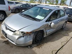 Salvage cars for sale at Bridgeton, MO auction: 2008 Honda Civic LX