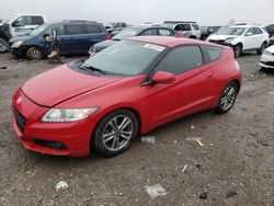 Salvage cars for sale at Earlington, KY auction: 2013 Honda CR-Z EX