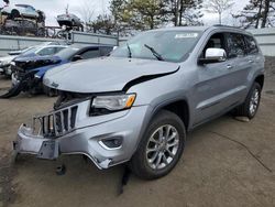 Salvage cars for sale from Copart New Britain, CT: 2015 Jeep Grand Cherokee Limited