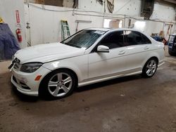 Salvage cars for sale at Casper, WY auction: 2011 Mercedes-Benz C 300 4matic