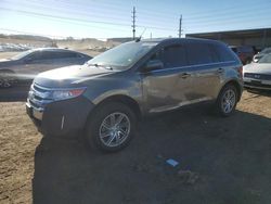 Salvage cars for sale at Colorado Springs, CO auction: 2014 Ford Edge Limited