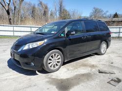 Salvage cars for sale from Copart Albany, NY: 2014 Toyota Sienna XLE