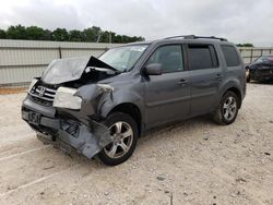 Salvage cars for sale at New Braunfels, TX auction: 2013 Honda Pilot EXL