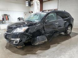 Salvage cars for sale at Leroy, NY auction: 2017 Chevrolet Traverse Premier