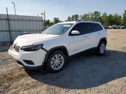 Salvage cars for sale from Copart Lumberton, NC: 2021 Jeep Cherokee Latitude