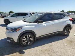 Salvage cars for sale at San Antonio, TX auction: 2018 Nissan Kicks S