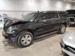 Salvage cars for sale from Copart Milwaukee, WI: 2018 Chevrolet Suburban K1500 LT