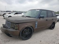 Salvage cars for sale at Houston, TX auction: 2004 Land Rover Range Rover HSE